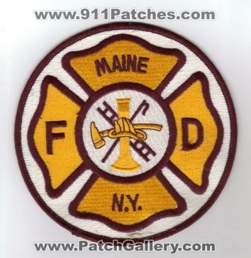 Maine FD (New York)
Thanks to diveresq5 for this scan.
Keywords: fire department