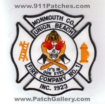 Union Beach Fire Company Number 1 Monmouth County (New Jersey)
Thanks to diveresq5 for this scan.
County: Monmouth
Keywords: co. no. #1 department dept. inc. 1923 its in our eyes