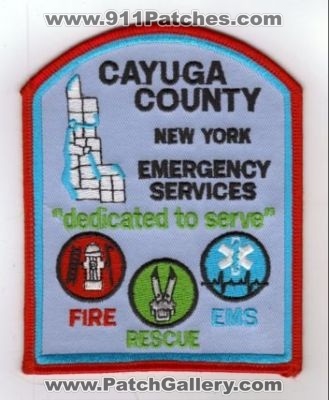 Cayuga County Emergency Services (New York)
Thanks to diveresq5 for this scan.
Keywords: fire rescue ems