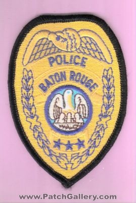 Baton Rouge Police Department (Louisiana)
Thanks to rduckp for this scan.
Keywords: dept.