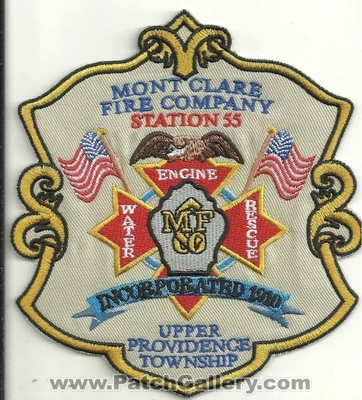 Mont Clare Fire Department
Thanks to Ronnie5411 for this scan.

