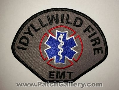 Idylwild Fire Department EMT Patch (California)
Thanks to TEgan for this picture.
Keywords: dept.