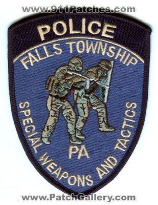 Falls Township Police Special Weapons And Tactics (Pennsylvania)
Scan By: PatchGallery.com
Keywords: swat
