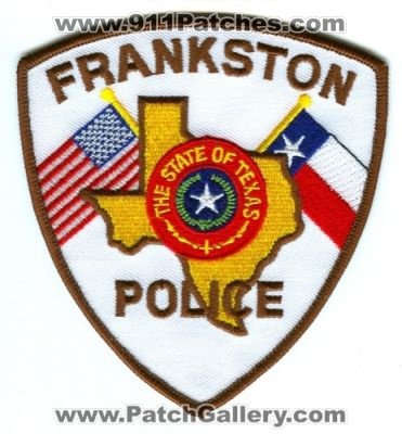 Frankston Police (Texas)
Scan By: PatchGallery.com
