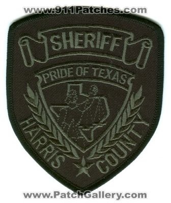 Harris County Sheriff (Texas)
Scan By: PatchGallery.com
