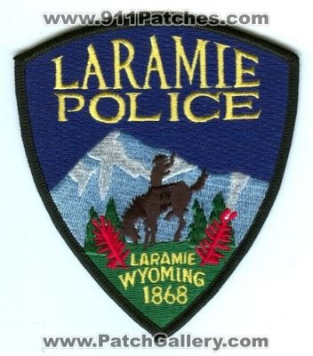 Laramie Police (Wyoming)
Scan By: PatchGallery.com
