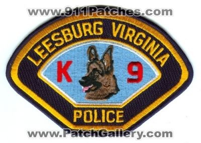 Leesburg Police K-9 (Virginia)
Scan By: PatchGallery.com
Keywords: k9