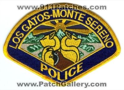 Los Gatos Monte Sereno Police (California)
Scan By: PatchGallery.com
