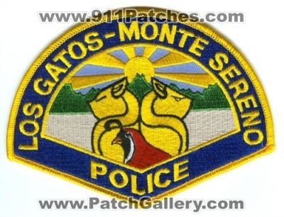 Los Gatos Monte Sereno Police (California)
Scan By: PatchGallery.com
