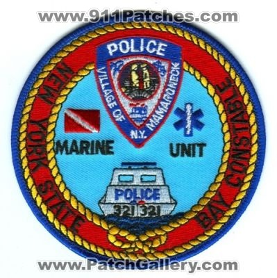 Mamaroneck Police New York State Bay Constable Marine Unit (New York)
Scan By: PatchGallery.com
Keywords: village of