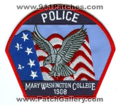 Mary Washington College Police (Virginia)
Scan By: PatchGallery.com

