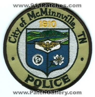 McMinnville Police (Tennessee)
Scan By: PatchGallery.com
Keywords: city of
