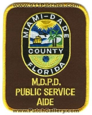 Miami Dade County Police Department Public Service Aide (Florida)
Scan By: PatchGallery.com
Keywords: mdpd m.d.p.d.
