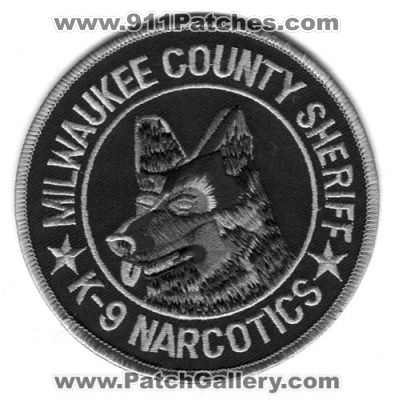 Milwaukee County Sheriff K-9 Narcotics (Wisconsin)
Scan By: PatchGallery.com
Keywords: k9