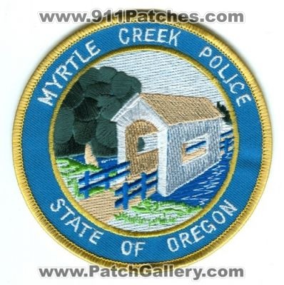 Myrtle Creek Police (Oregon)
Scan By: PatchGallery.com
