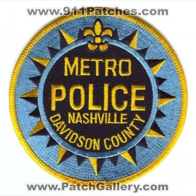 Nashville Metro Police (Tennessee)
Scan By: PatchGallery.com
County: Davidson
