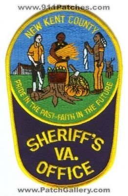 New Kent County Sheriff's Office (Virginia)
Scan By: PatchGallery.com
Keywords: sheriffs