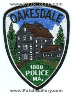 Oakesdale Police (Washington)
Scan By: PatchGallery.com
