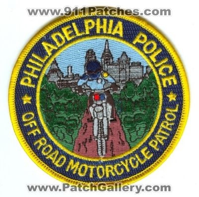 Philadelphia Police Off Road Motorcycle Patrol (Pennsylvania)
Scan By: PatchGallery.com
