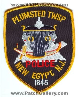 Plumsted Twsp Police (New Jersey)
Scan By: PatchGallery.com
Keywords: townships twp new egypt
