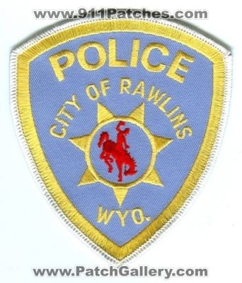 Rawlins Police (Wyoming)
Scan By: PatchGallery.com
Keywords: city of