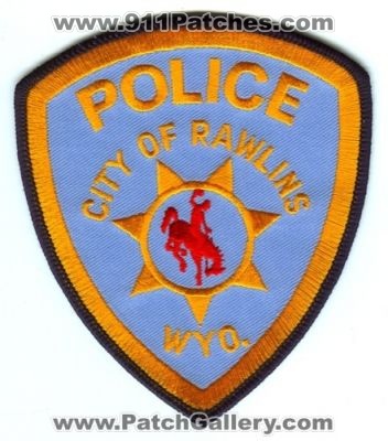 Rawlins Police (Wyoming)
Scan By: PatchGallery.com
Keywords: city of