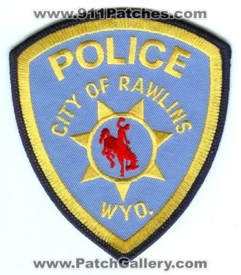 Rawlins Police (Wyoming)
Scan By: PatchGallery.com
Keywords: city of