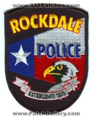 Rockdale Police (Texas)
Scan By: PatchGallery.com
