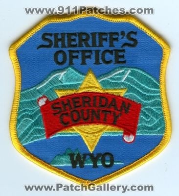 Sheridan County Sheriff's Office (Wyoming)
Scan By: PatchGallery.com
Keywords: sheriffs