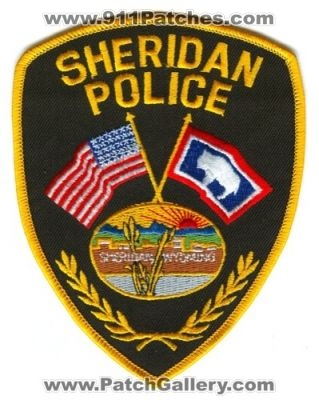 Sheridan Police (Wyoming)
Scan By: PatchGallery.com
