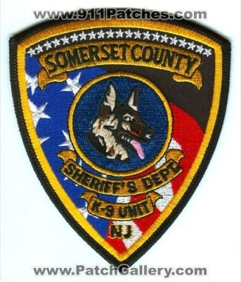 Somerset County Sheriff's Department K-9 Unit (New Jersey)
Scan By: PatchGallery.com
Keywords: sheriffs dept k9
