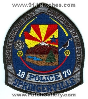 Springerville Police (Arizona)
Scan By: PatchGallery.com

