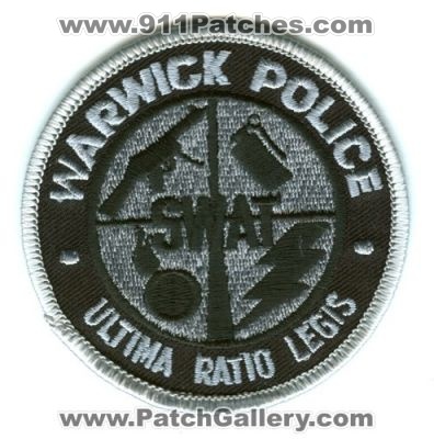 Warwick Police SWAT (Rhode Island)
Scan By: PatchGallery.com
