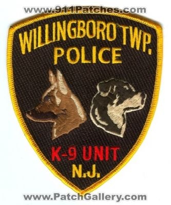 Willingboro Township Police K-9 Unit (New Jersey)
Scan By: PatchGallery.com
Keywords: k9 twp