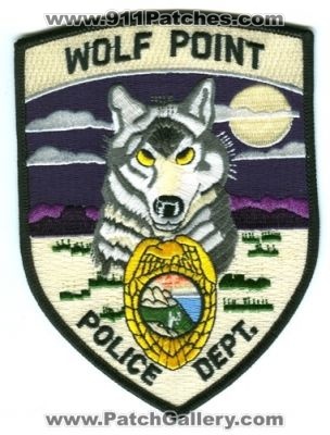 Wolf Point Police Department (Montana)
Scan By: PatchGallery.com
Keywords: dept
