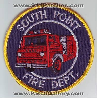 South Point Fire Department (Ohio)
Thanks to Dave Slade for this scan.
Keywords: dept