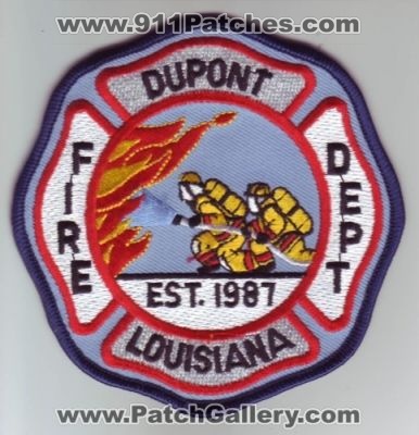 Dupont Fire Department (Louisiana)
Thanks to Dave Slade for this scan.
Keywords: dept