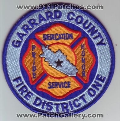 Garrard County Fire District One (Kentucky)
Thanks to Dave Slade for this scan.
Keywords: 1