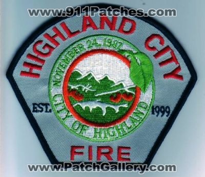 Highland City Fire (California)
Thanks to Dave Slade for this scan.
Keywords: of