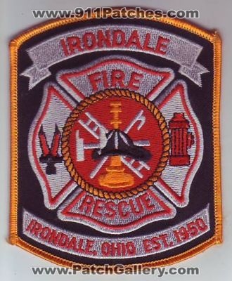 Irondale Fire Rescue (Ohio)
Thanks to Dave Slade for this scan.
