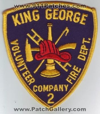 King George Volunteer Fire Department Company 2 (Virginia)
Thanks to Dave Slade for this scan.
Keywords: dept