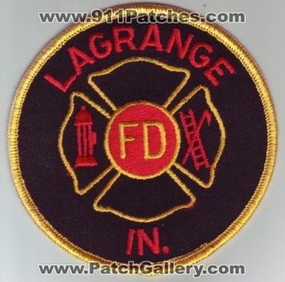 Lagrange Fire Department (Indiana)
Thanks to Dave Slade for this scan.
Keywords: fd