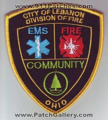 Lebanon Division of Fire (Ohio)
Thanks to Dave Slade for this scan.
Keywords: ems city of community