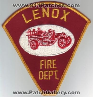 Lenox Fire Department (Massachusetts)
Thanks to Dave Slade for this scan.
Keywords: dept