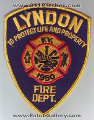 Lyndon Fire Department (Kentucky)
Thanks to Dave Slade for this scan.
Keywords: dept