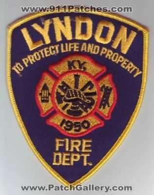 Lyndon Fire Department (Kentucky)
Thanks to Dave Slade for this scan.
Keywords: dept