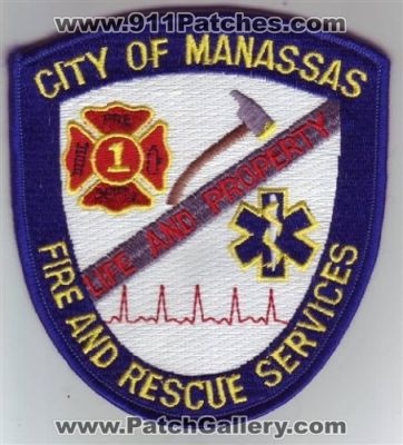 Manassas Fire and Rescue Services (Virginia)
Thanks to Dave Slade for this scan.
Keywords: city of