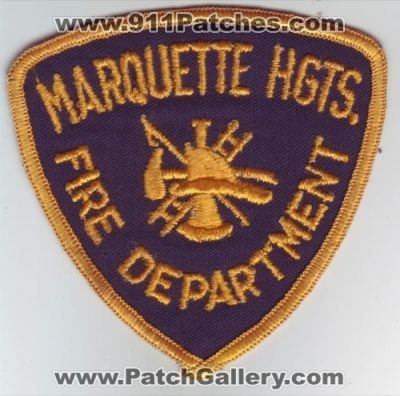 Marquette Heights Fire Department (Illinois)
Thanks to Dave Slade for this scan.
Keywords: hgts