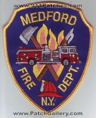 Medford Fire Department (New York)
Thanks to Dave Slade for this scan.
Keywords: dept