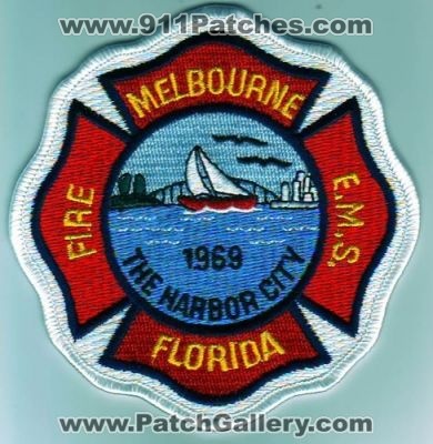 Melbourne Fire E.M.S. (Florida)
Thanks to Dave Slade for this scan.
Keywords: ems